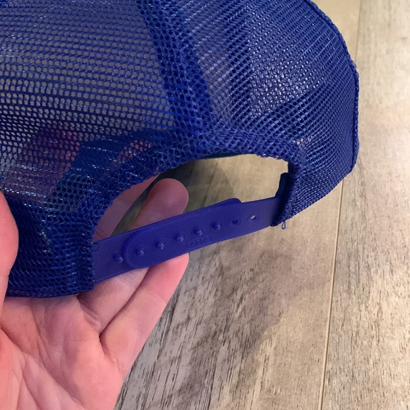 Otto cap trucker hat mesh back blue 1990 step volunteer - Picture 4 of 7